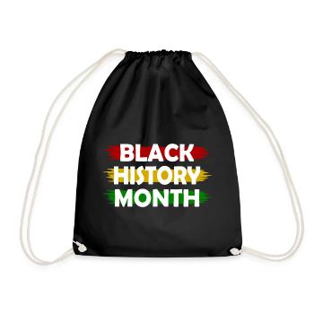 Black history month - Sac de sport léger - noir - Devant