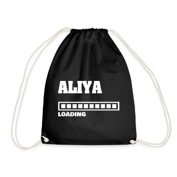 Birth Aliya - Drawstring Bag - black - Front