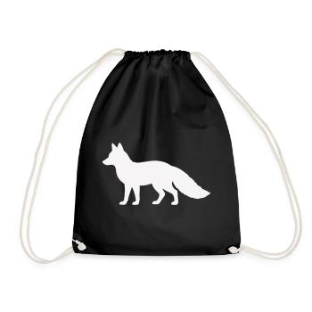fuchs_silhouette_tier- - Sac de sport léger - noir - Devant