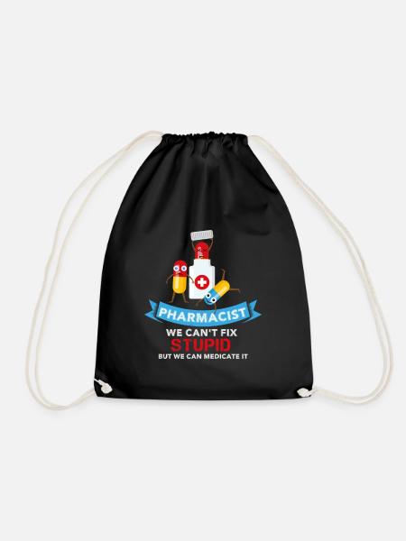 Pharmacist - Geschenk Apotheker Apotheke Prüfung - Turnbeutel - Schwarz
