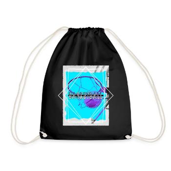 Basketteur Basketteur Basketteur Dunking Sport Player - Sac de sport léger - noir - Devant