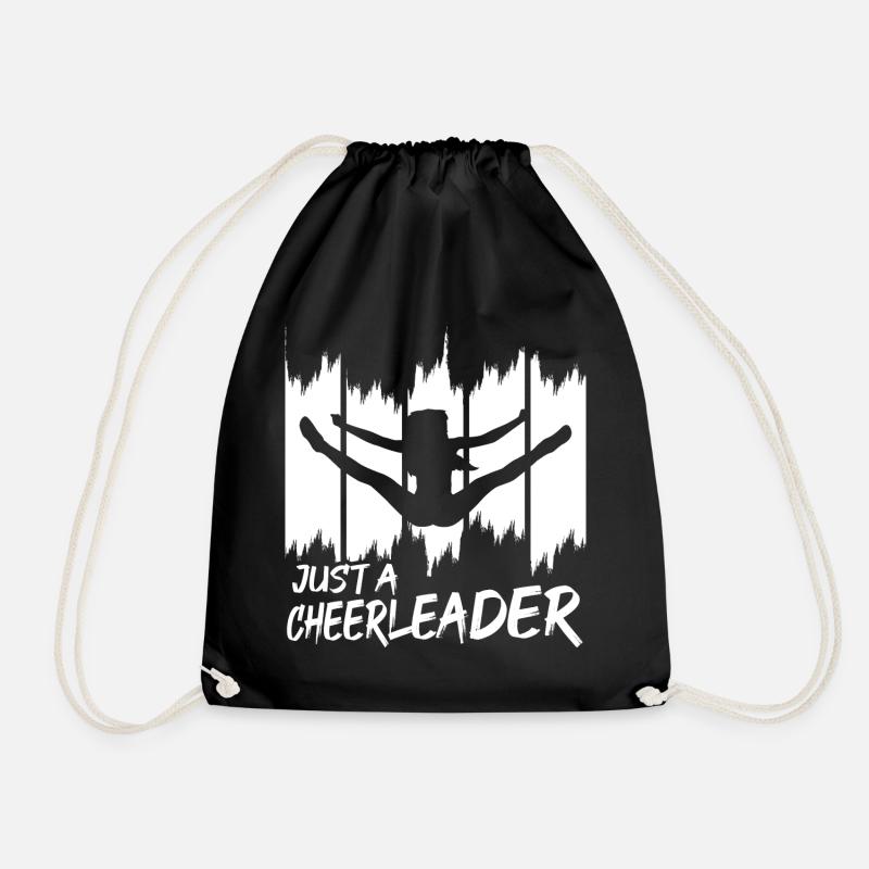 Nur eine Cheerleaderin - Turnbeutel - Schwarz