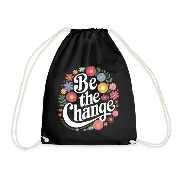 Altruisme Don désintéressé Donner d’école - Sac de sport léger - noir - Devant