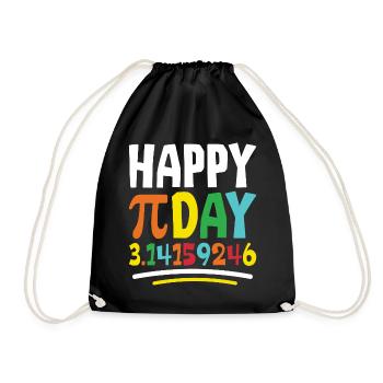 Bonne journée Pi - Sac de sport léger - noir - Devant