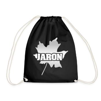Jaron Jaron - Drawstring Bag - black - Front