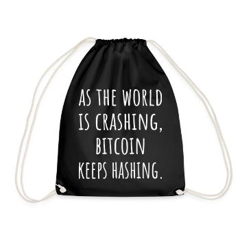Cotations Bitcoin Devis Crypto - Sac de sport léger - noir - Devant