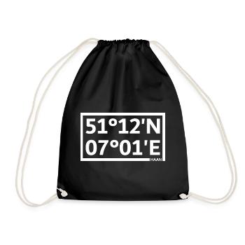 Haan coordinates - Drawstring Bag - black - Front