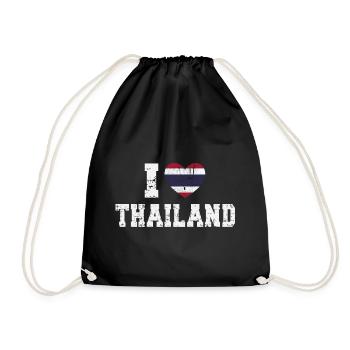 Thaïlande - Sac de sport léger - noir - Devant