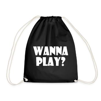Wanna play - Sac de sport léger - noir - Devant