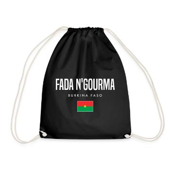 Fada N'gourma Burkina Faso - Sac de sport léger - noir - Devant