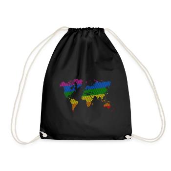 Le monde de la fierté - Sac de sport léger - noir - Devant