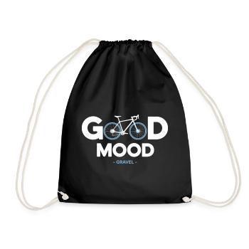 Vélo velo good mood sport cycliste gravel - Sac de sport léger - noir - Devant