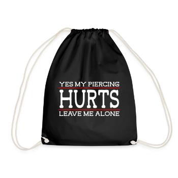Piercer Piercing Studio - Drawstring Bag - black - Front