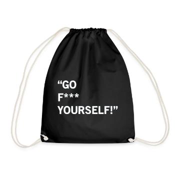 Allez-y vous-même - Sac de sport léger - noir - Devant