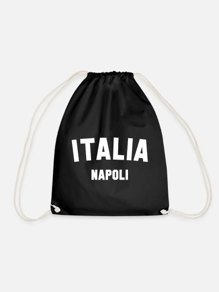 NAPOLI Italia Neapel Italien - Turnbeutel - Schwarz