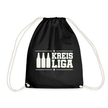 Kreis Liga  - Turnbeutel - Schwarz - Vorne