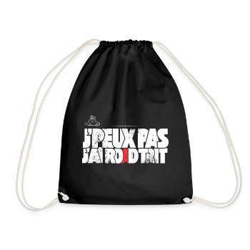 J'peux pas j'ai Road Trip - Sac de sport léger - noir - Devant