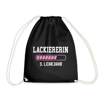 Varnisher Apprenticeship 3 Year Apprenticeship Painter - Drawstring Bag - black - Front