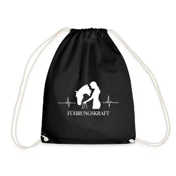 Cavalier exécutif Heartbeat Horse Love - Sac de sport léger - noir - Devant