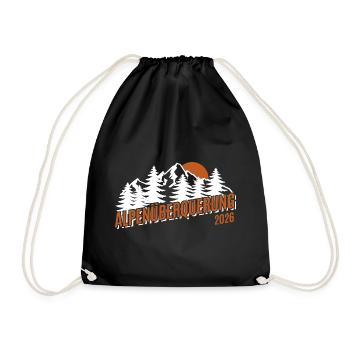 Traversée des Alpes 2026 - Randonnée - Sac de sport léger - noir - Devant