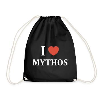 Mythos - Turnbeutel - Schwarz - Vorne