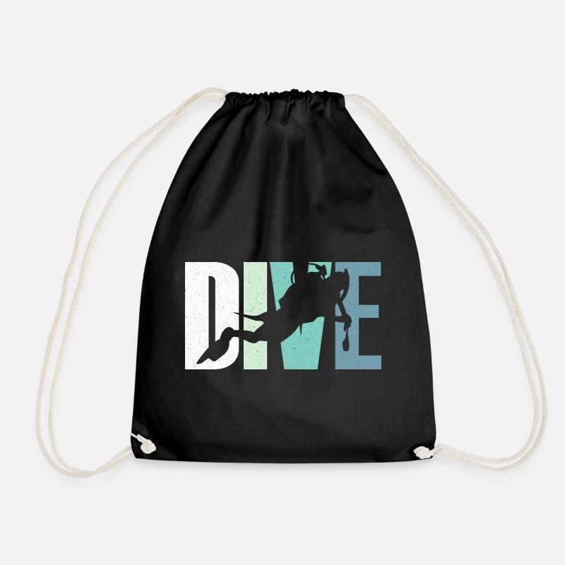 Plongeur - Sac de sport léger - noir