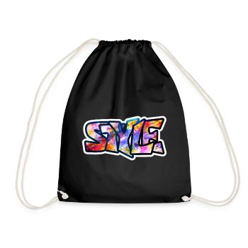 Style your Life - Drawstring Bag - black - Front