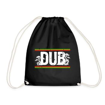Forêt de Dub Roots Reggae - Sac de sport léger - noir - Devant