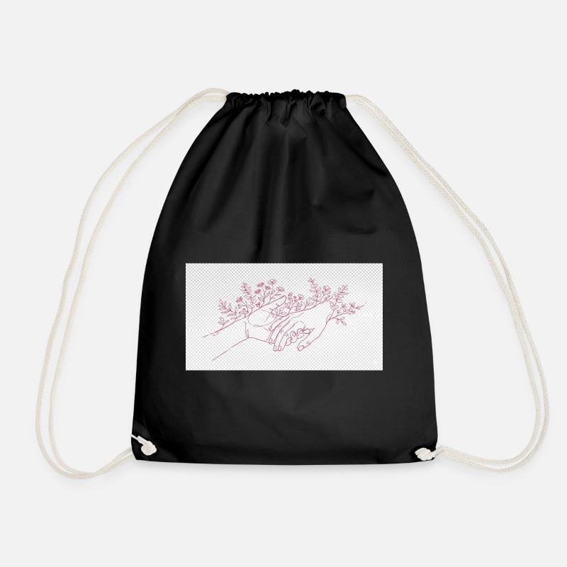 Main du Protecteur - Sac de sport léger - noir