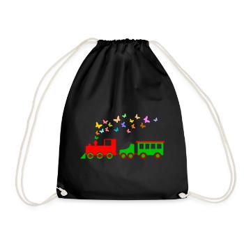 locomotive - Sac de sport léger - noir - Devant