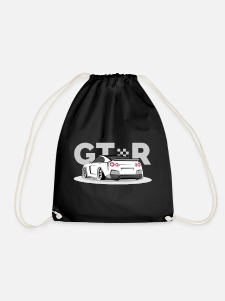 gtr racing Auto cars classic Klassiker - Turnbeutel - Schwarz