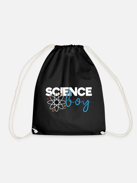 Science Boy - Turnbeutel - Schwarz