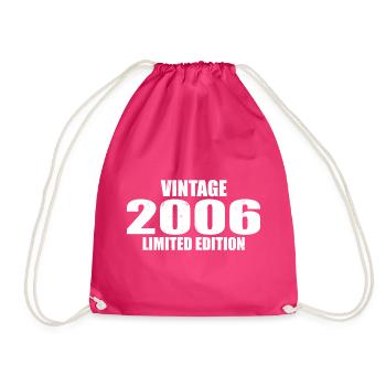 Millésime 2006 Anniversaire 2006 Rétro 2006 - Sac de sport léger - fuchsia - Devant