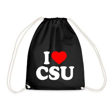 J’adore csu - Sac de sport léger - noir - Devant