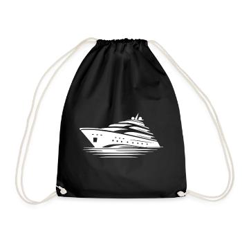 Luxe sur les vagues Croisière Rêves Vacances - Sac de sport léger - noir - Devant
