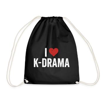 Koreanisches Drama K-Drama Liebhaber Kdrama - Turnbeutel - Schwarz - Vorne