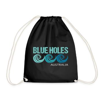 BLUE HOLES FRANCE - Sac de sport léger - noir - Devant