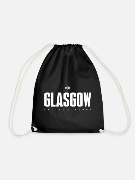 Glasgow - Turnbeutel - Schwarz