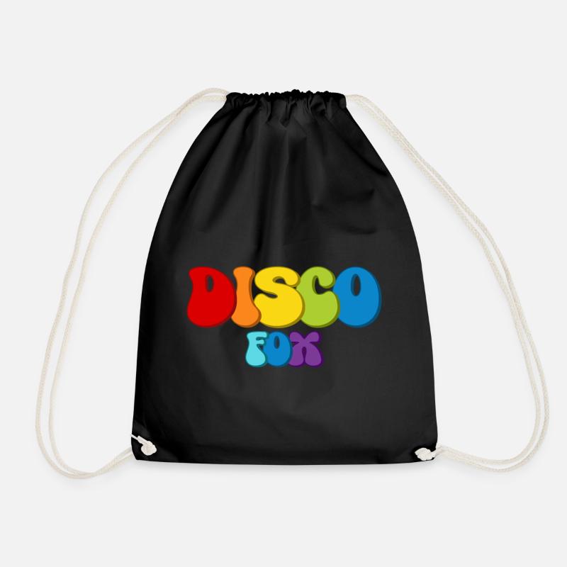 Disco Fox - Turnbeutel - Schwarz