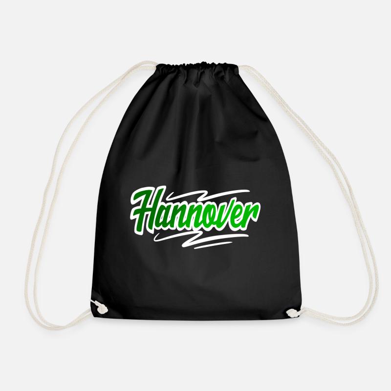 Hannover - Turnbeutel - Schwarz