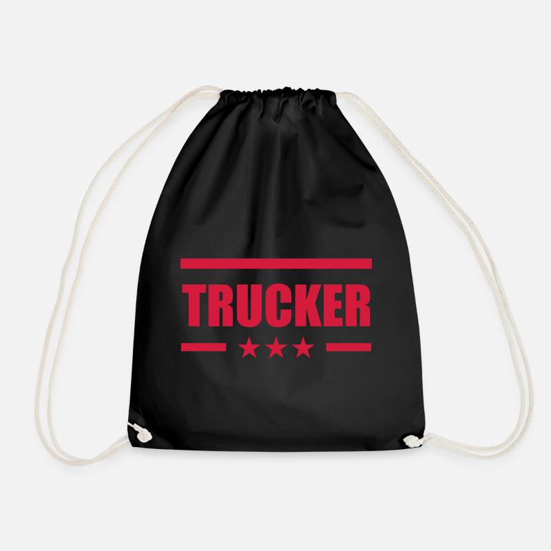 Trucker - Sac de sport léger - noir