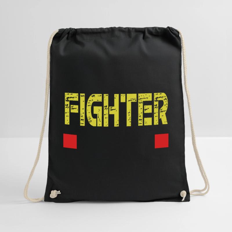 FIGHTER Textbasis Turnbeutel