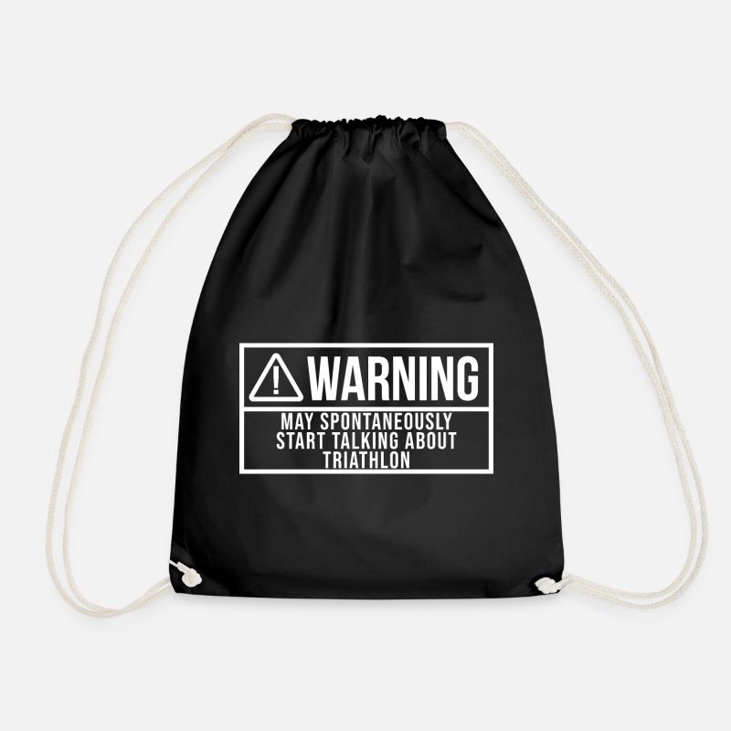 triathlon - Sac de sport léger - noir