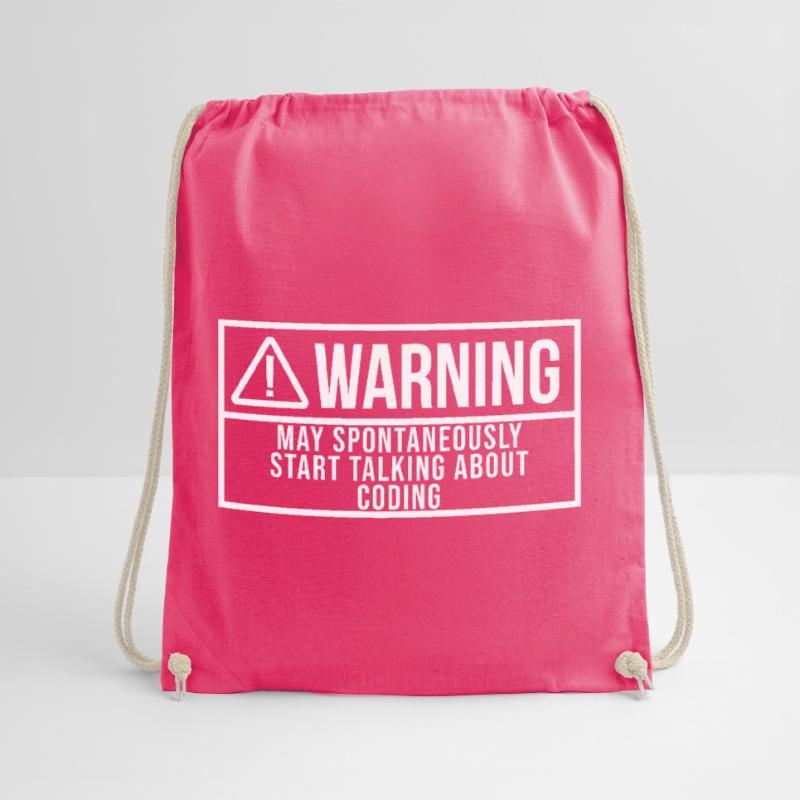 Coding Drawstring Bag