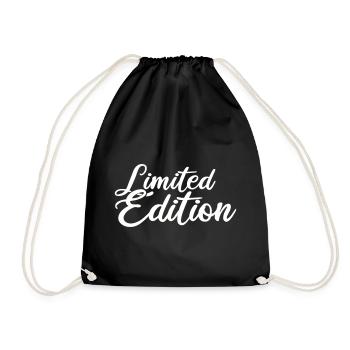 Limited edition - Drawstring Bag - black - Front
