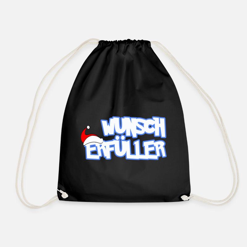 WUNSCHERFÜLLER - Turnbeutel - Schwarz