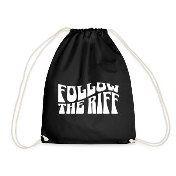 Suivez la faille - Sac de sport léger - noir - Devant