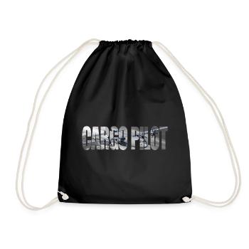 Pilote cargo C-130 - Sac de sport léger - noir - Devant