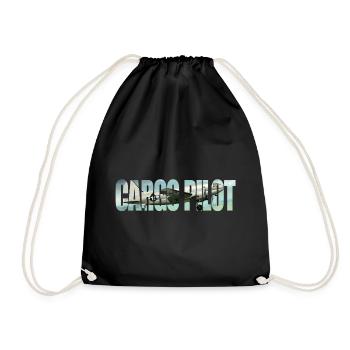 Cargo pilot C-46 - Turnbeutel - Schwarz - Vorne