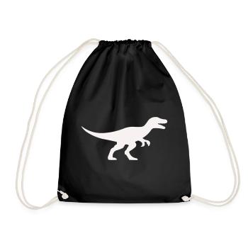 Raptor T Rex Silhouette - Sac de sport léger - noir - Devant